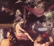 cornelis cornelisz The Wedding of Peleus and Thetis oil painting reproduction